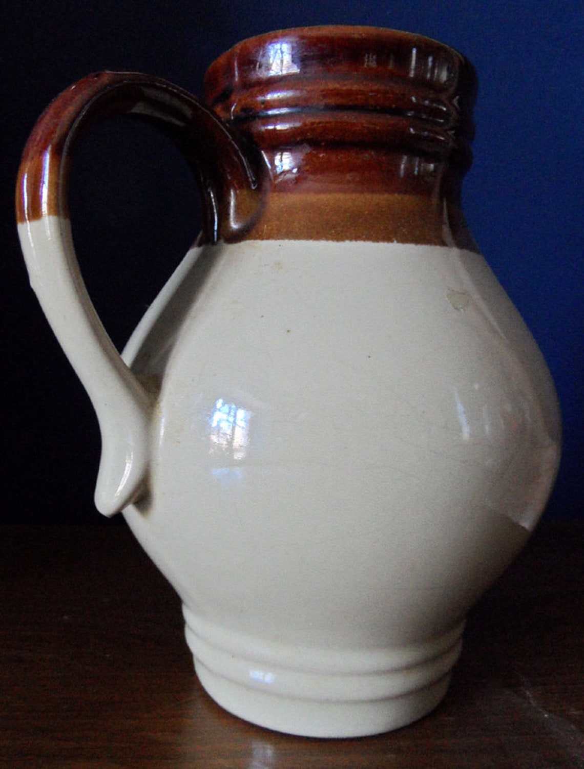 French wine jug vintage wine pitcherRustic wine Etsy Polska