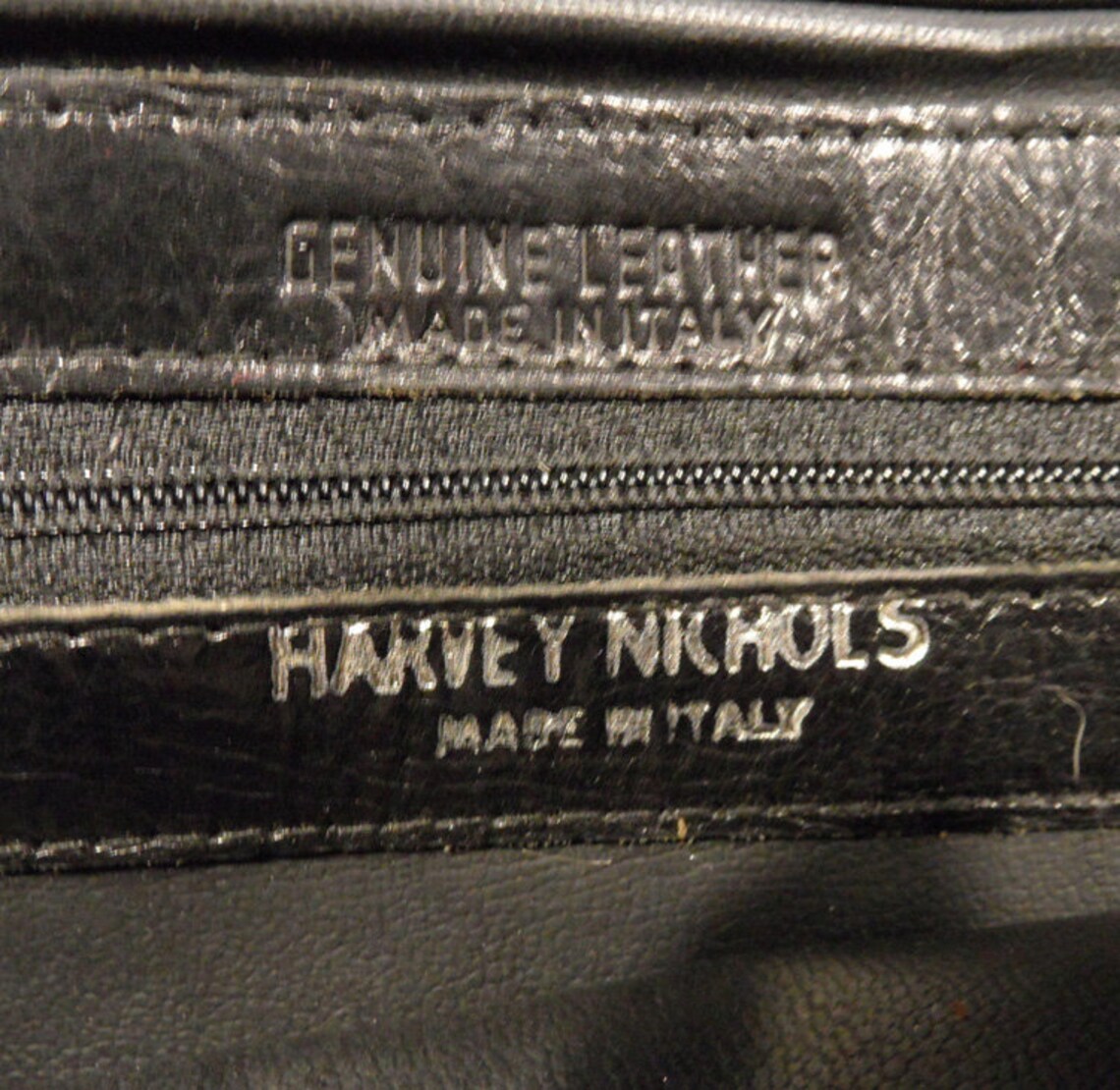 Harvey Nichols Leather Bag Vintage Harvey Nicholswomen's Etsy
