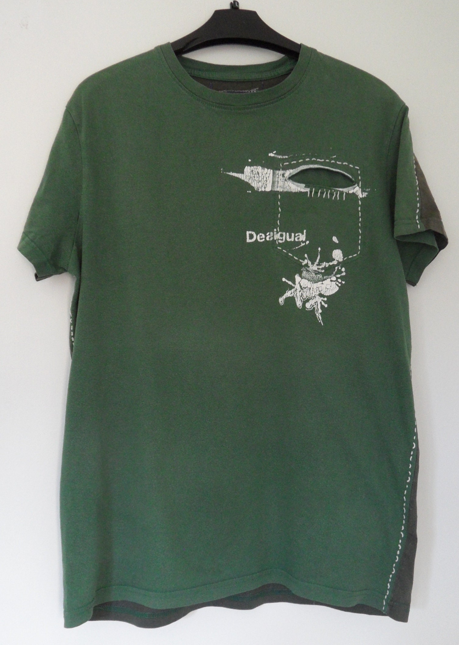 トップス 00s archive camo design tops DESIGUAL XL Desigual 18SGMK04 2000 Girls 2 Piece Ruffled Top Swimsuit XL