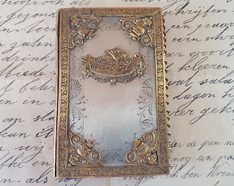 Palais Royal parelmoer carnet de bal, balboek, kaarthouder of notitieboekje