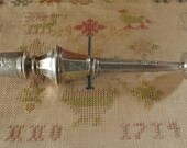 Silver sewing Compendium - sewing tower - antique - sewing set - sewing case - sewing etui - Dutch - 18th century