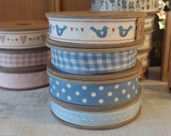 Ribbon vintage style - east of India 3 m - width 1,5 cm - 0.6"