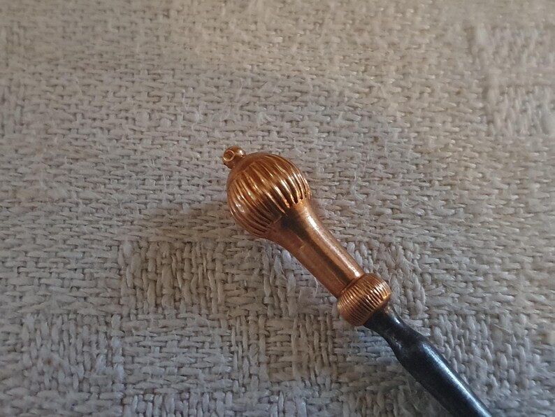 14 karat guldsyl eller systiletto, antik holländsk bild 3