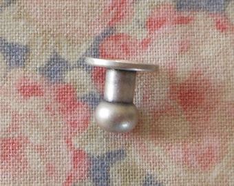 Drawer pull antique silver
