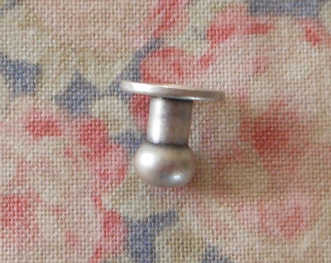 Drawer pull antique silver