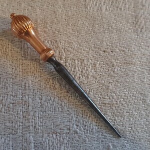 14 karat guldsyl eller systiletto, antik holländsk bild 2