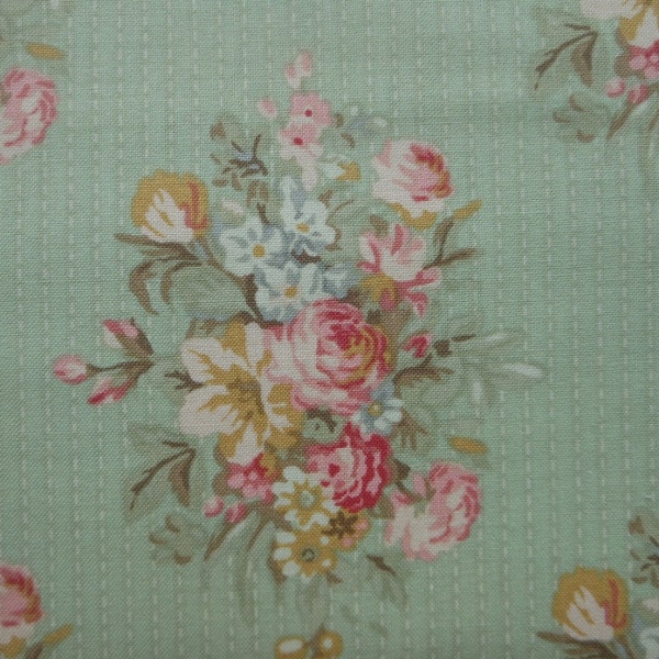 Half a meter  Sofia Light Green, Tilda fabric, cotton, quilt fabric