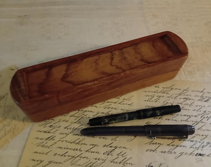 wooden pencil box