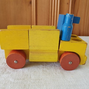 Wooden car, toy car, push car