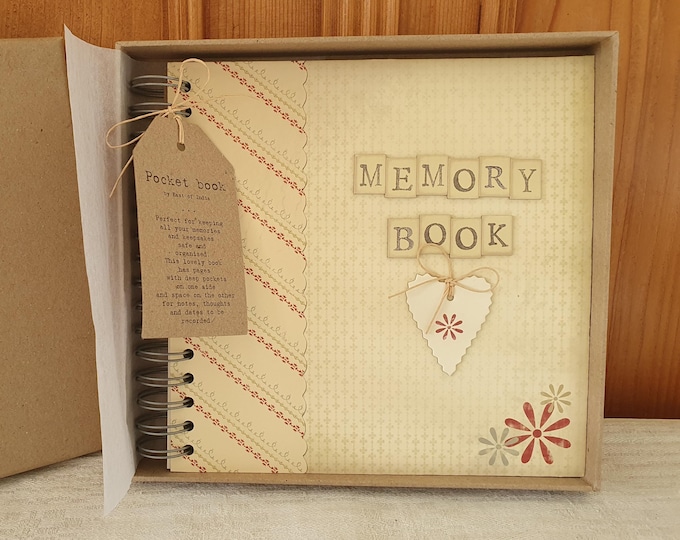 DIY memory book or journal