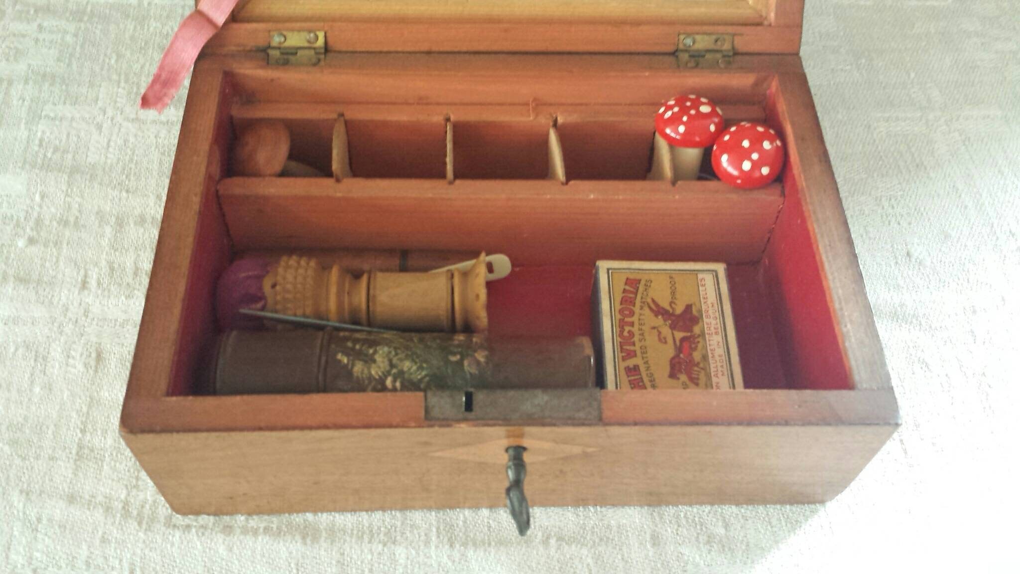 Antique Sewing Box