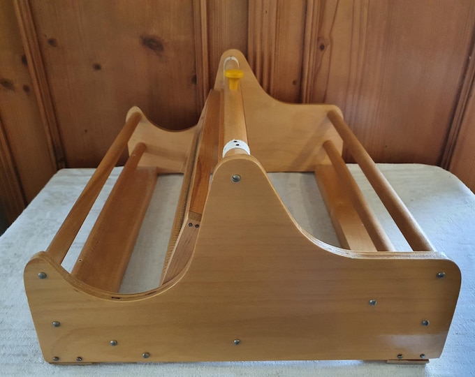 Rigid heddle weaving loom, table loom, beginner's loom