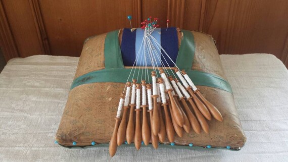 Lace Pillow Lace Making Pillow Lace Maker S Pillow Etsy