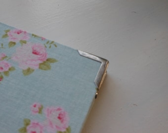Small cartonnage, bookbinding or box  corner-end, corners, ends, available in three colours: silver, antique silver, antique gold