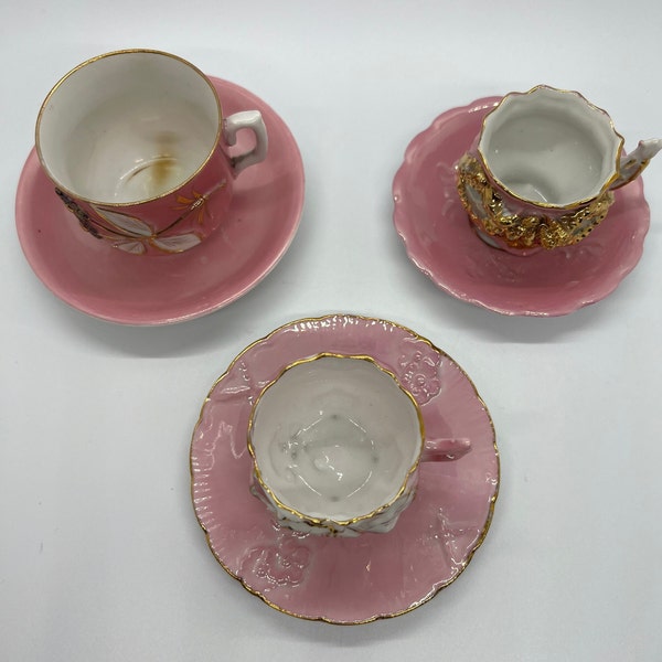 Pink Tea Cups Etsy