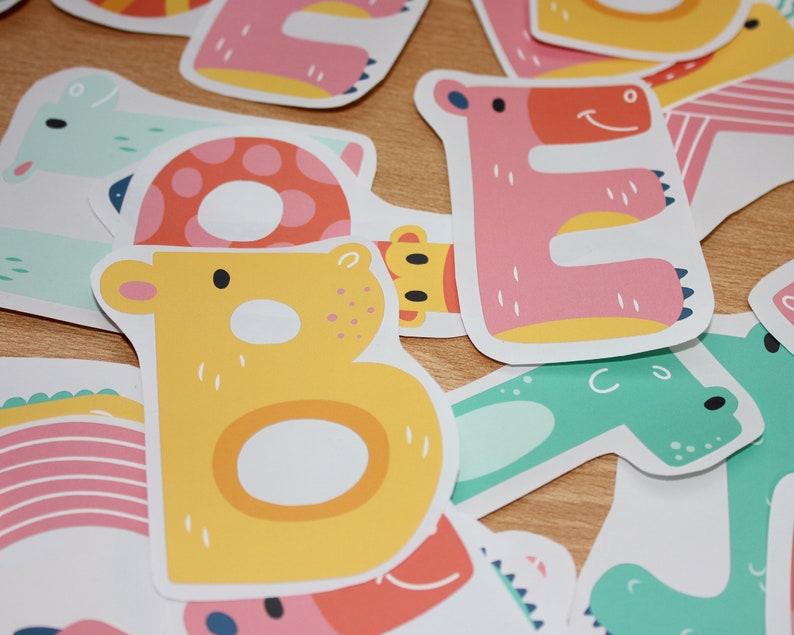 Wall Stickers Letters Nursery Wall Decal Kids Room Wall Etsy