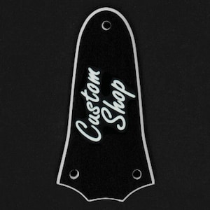 Guitar Parts - Engraved Etched - Truss Rod Cover - Options Fit: Gibson Epiphone Jackson Ibanez - CUSTOM SHOP