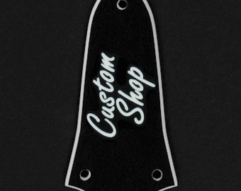 Guitar Parts - Engraved Etched - Truss Rod Cover - Options Fit: Gibson Epiphone Jackson Ibanez - CUSTOM SHOP