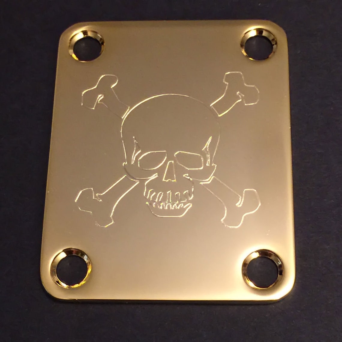 Guitar Parts Neck Mounting Plate Custom Engraved Etched Etsy