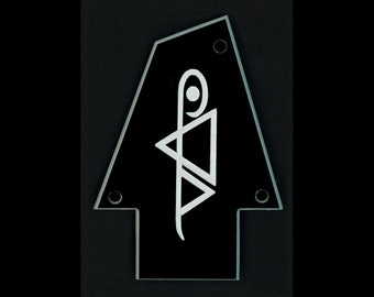 Guitar Parts - Engraved Etched - Truss Rod Cover - Options Fit: Gibson Epiphone Jackson Ibanez - Jem STEVE VAI