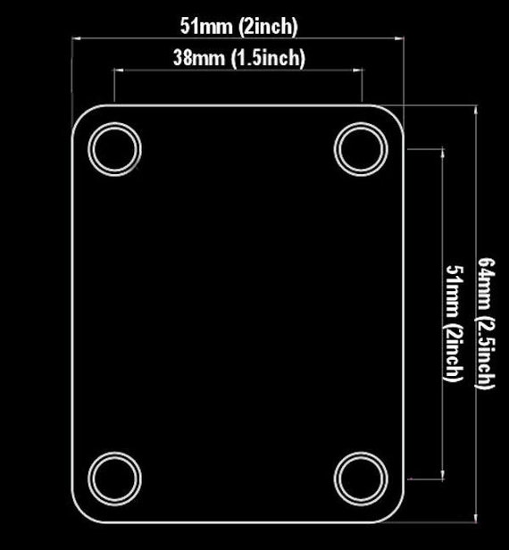 CROSS Faith Fits Fender Chrome GUITAR NECK PLATE Engraved Etched