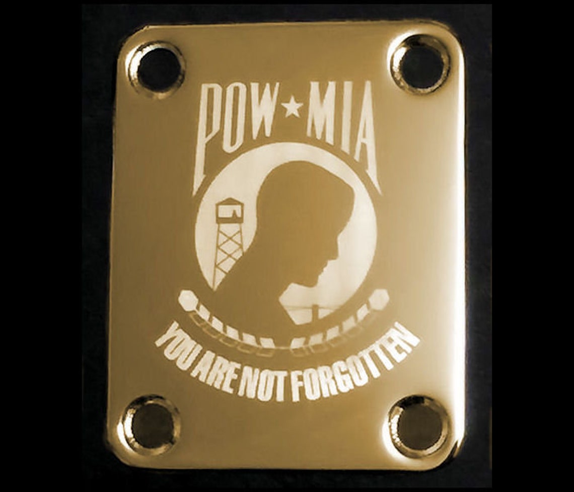 Guitar Parts Neck Mounting Plate Custom Engraved Etched Etsy