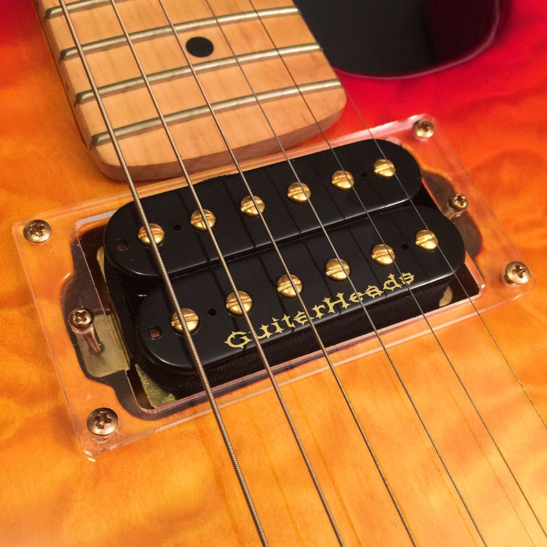 Guitar Part PICKUP RING Mounting Trim Flat Bezel Humbucker Etsy