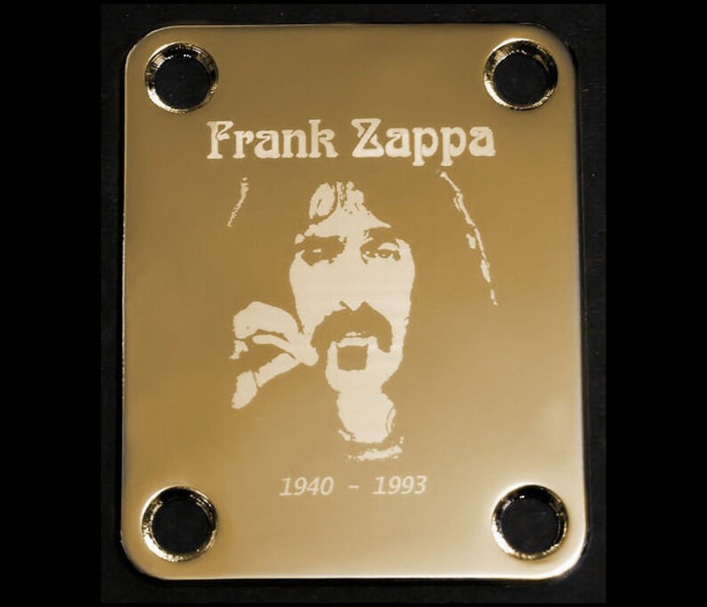 Guitar Parts Neck Mounting Plate Custom Engraved Etched Etsy