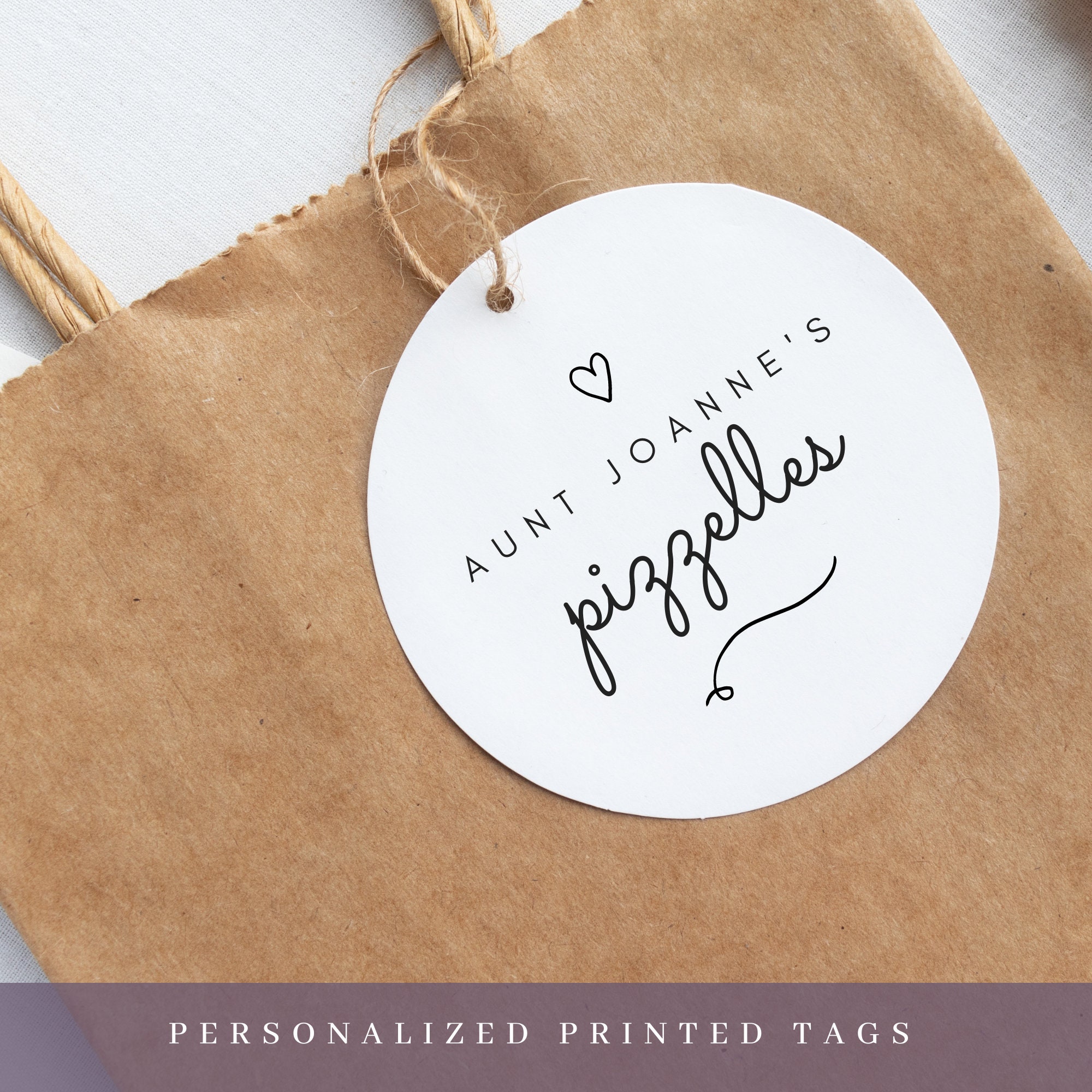 Personalized Holiday Gift Tags & Stickers: Custom-designed Labels for ...