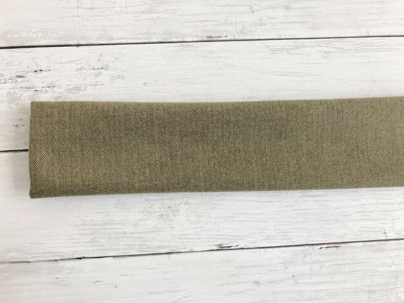 Door Draft Stopper, EMPTY Door draft dodger, Door Draft blocker, Window Draft excluder, Draft snake, Flannel Door Snake, Draught excluder Bild 9