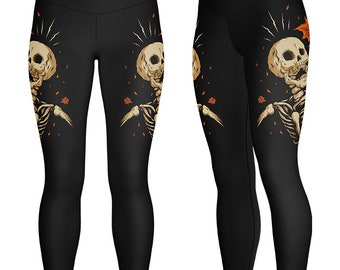 Mapled Women's Halloween Leggings