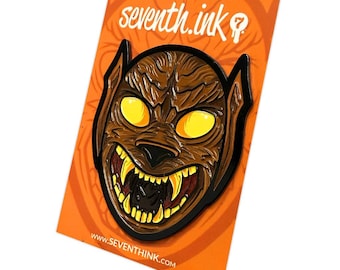 Werewolf Mask Enamel Pin - Limited Edition