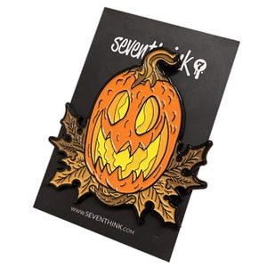 Autumn Jack Halloween Enamel Pin