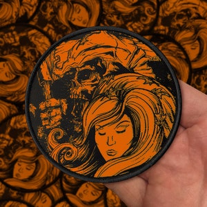 The Fall of Autumn Orange Variant Woven Patch