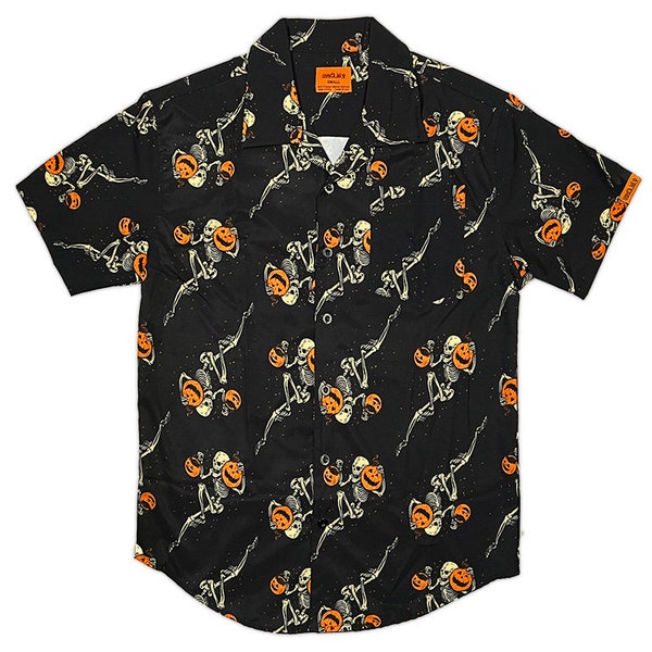 Night of the Pumpkin Halloween Button Down Shirt