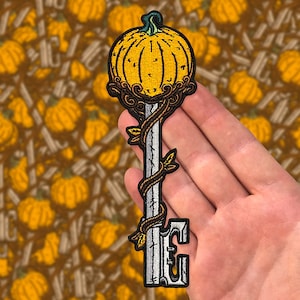 Key to Autumn Embroidered Patch