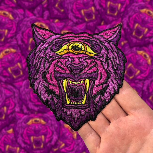Ultra Tiger Embroidered Patch