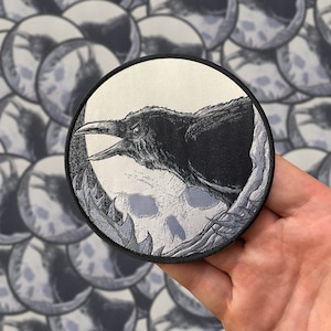 Nevermore Woven Patch