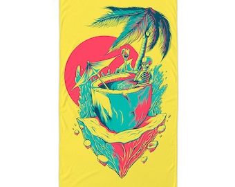 Coco Cabana Microfiber Beach Towel