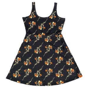 Vestido patinador Noche de Calabaza: ¡tiene bolsillos!