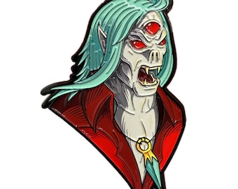Nostorav Enamel Pin - Vampyre Castle