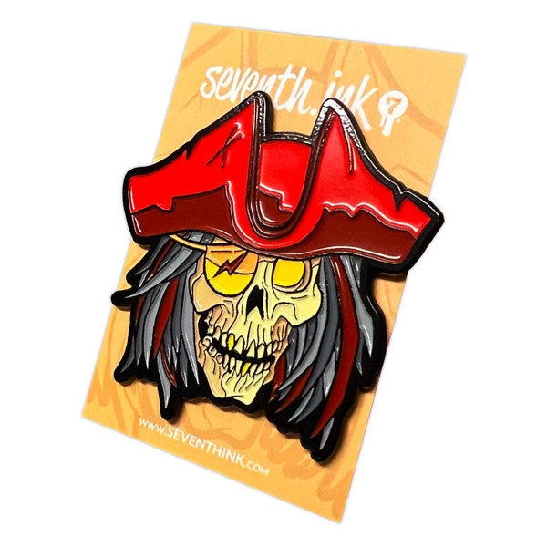 The Scallywag Enamel Pin