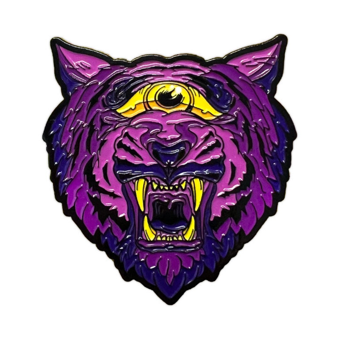 Tiger Ripper Pin Ultra Tiger Enamel Pin - Etsy