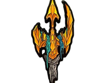 Trident of G’Naraeth Enamel Pin - Abyssal Horrors