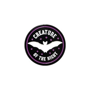 Creature of the Night 1.15" Enamel Halloween Pin