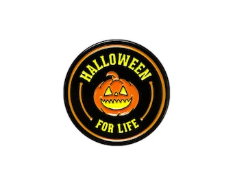 Halloween for Life 3cm Emaille Pin