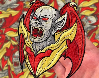 Valkistarr Embroidered Patch - Vampyre Castle
