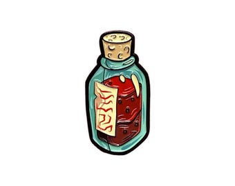 Blood of Vaal Enamel Pin - Vampyre Castle