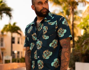 Aquatic Aid Button Down Shirt