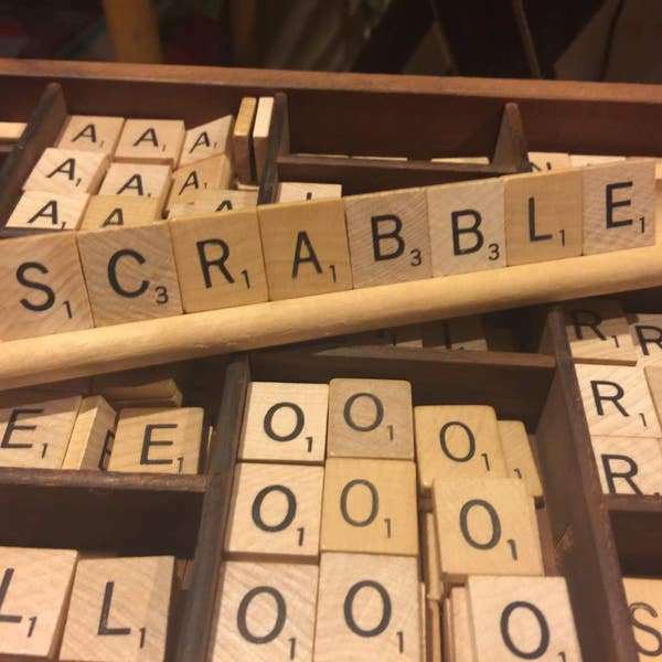 VINTAGE ~ Vintage Scrabble Tiles | Toys & Games | Recycle | Games | Puzzles | SCRABBLE | LOT | You Pick Quantity | Tile Boards Ledges